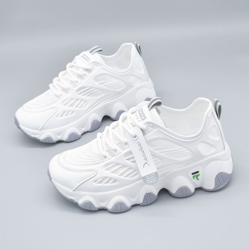 Damen Sneaker Bequem Atmungsaktiv Chunky Style