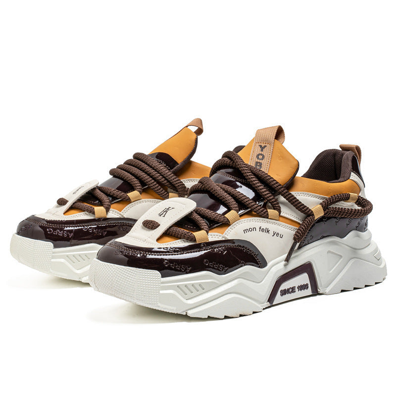 Damen Sneaker Sportlich Chunky Stabil Mit Dämpfung