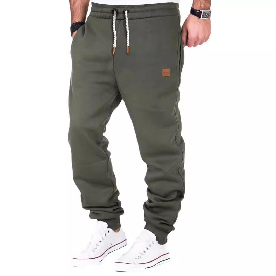 Bequeme Herren Sweathose Elastisch Mit Kordelzug