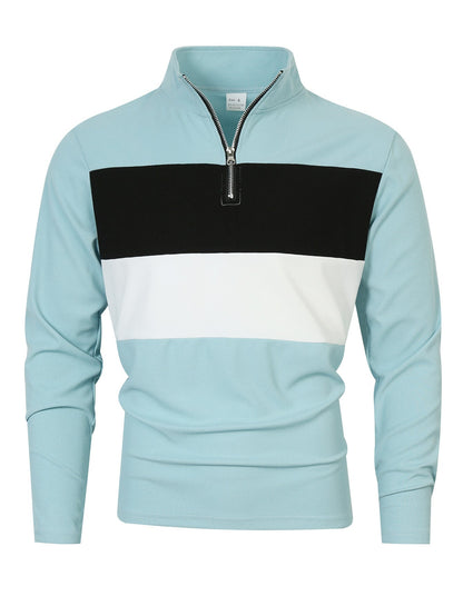 Herren Pullover Zip Modisch Komfortabel Sportlich