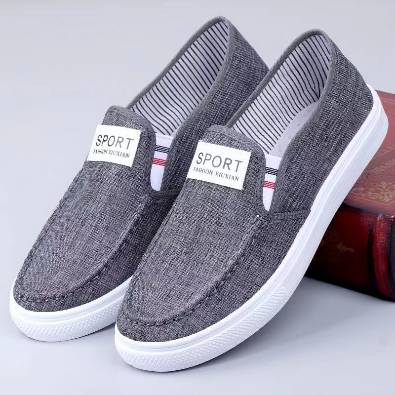 Damen Slip-On Schuhe Bequem Elastisch Modern