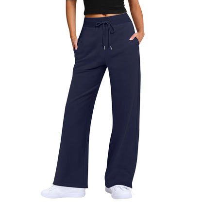Damen Sporthose Weite Bequem Sportliche Hose
