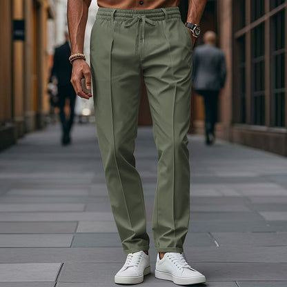 Herren Freizeithose Bequem Elegant mit hoher Passform