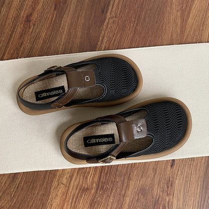 Damen Sandalen Atmungsaktiv Komfortabel Verstellbar
