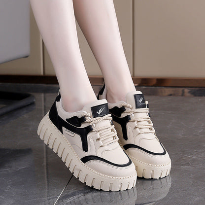 Damen Sneaker PlateauSchuhe Hochwertig Trendig