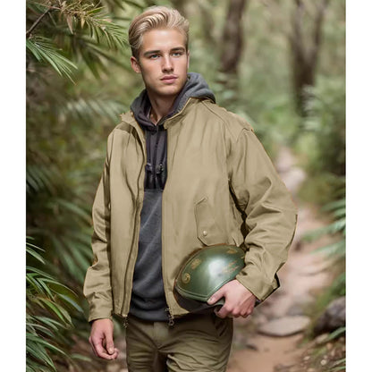 Männer Outdoor-Jacke Wetterfest Praktisch Vielseitig