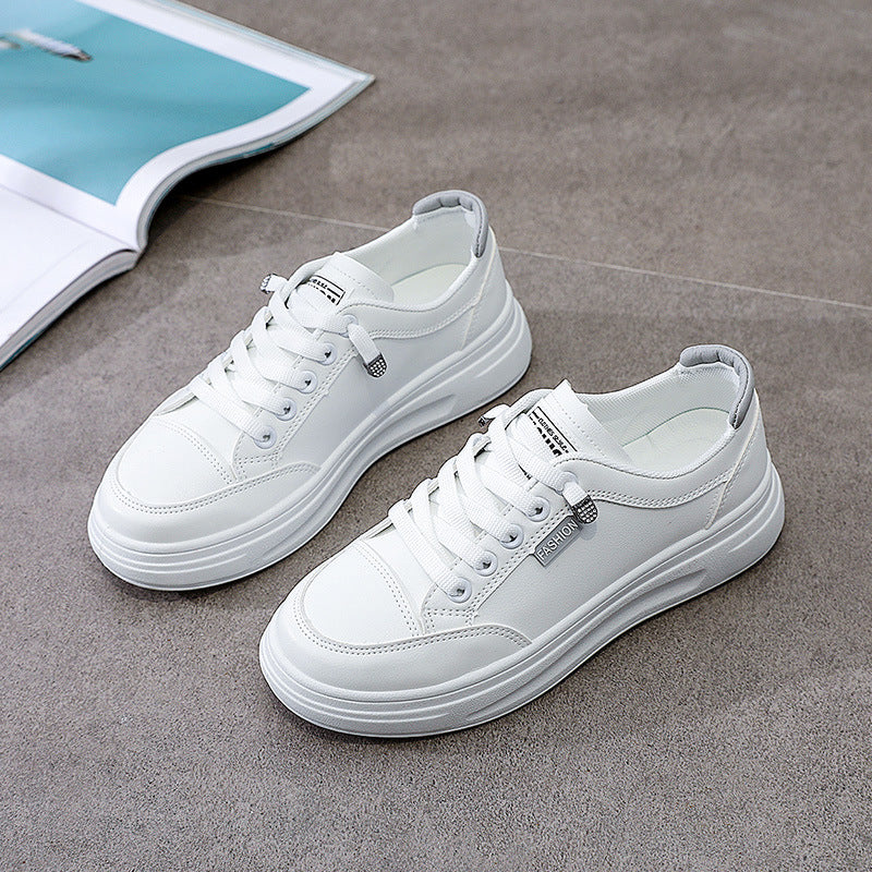 Damen Sneaker Sportlich Atmungsaktiv Mesh Weiße Sohle
