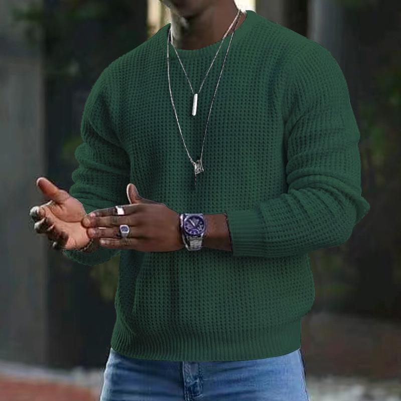 Strickpullover Herren Weich Soft Grobstrick