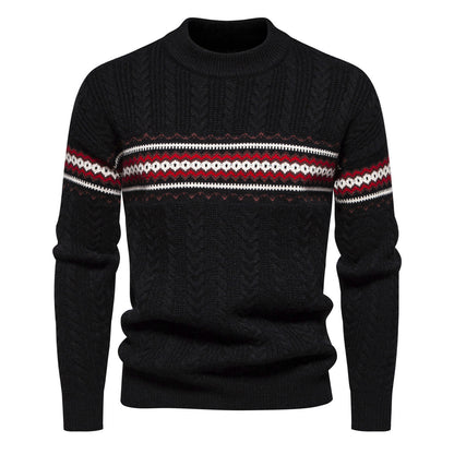 Herren Strickpullover Modern Trendig Grau
