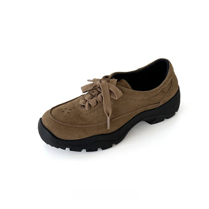 Damen Sneaker Bequem Gepolstert Schnürschuhe Modern