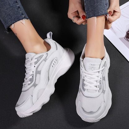 Damen Sneaker Leicht Atmungsaktiv Komfortabel Laufschuhe