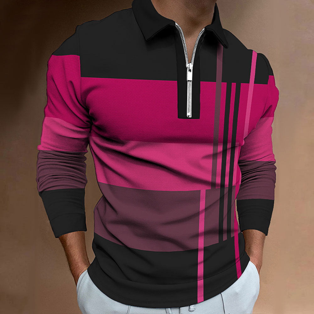 Stylisches Herren Polohemd Slim Fit Modern
