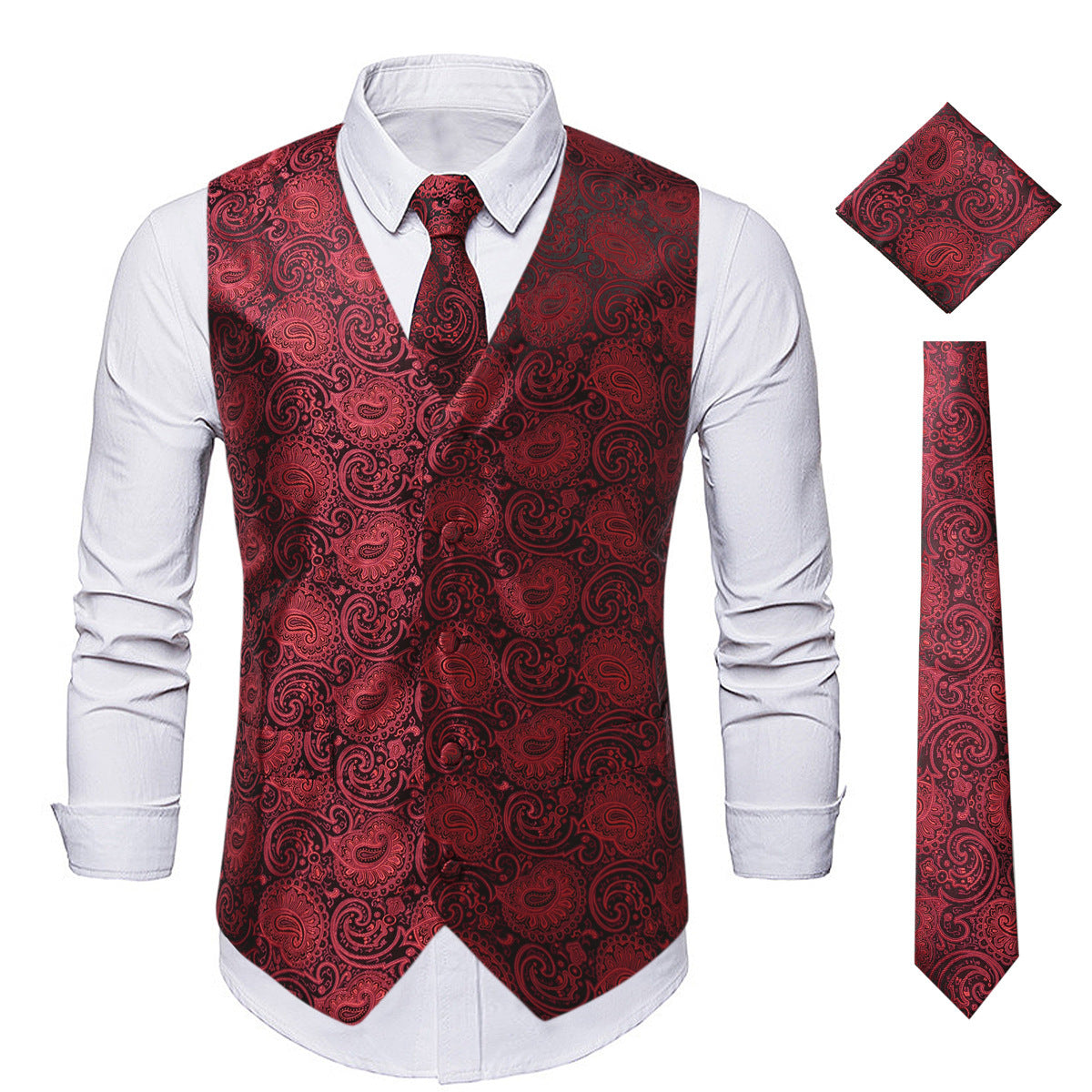 Herren Weste Elegant mit Krawatte Modern Berlin
