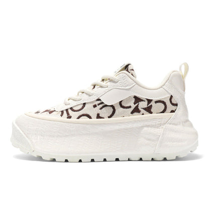 Damen Sneaker Chunky Stilvolle Laufschuhe Komfortabel