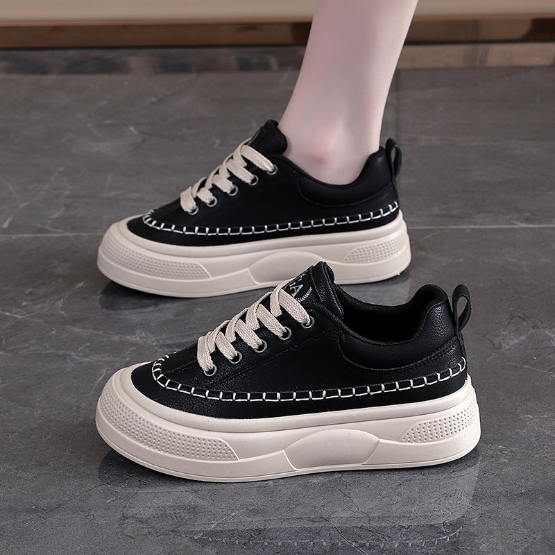Damen Sneaker Rutschfest Dickes Profil Sportlich Frauen
