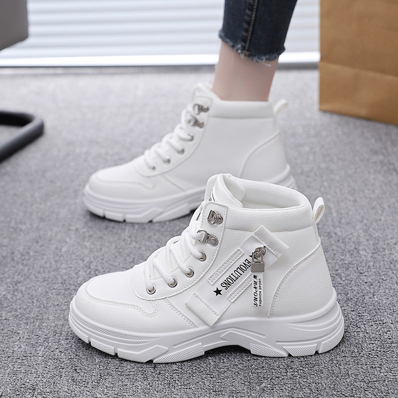 Damen Sneaker High-Top Robust Sportlich Moderne Damen Schuhe