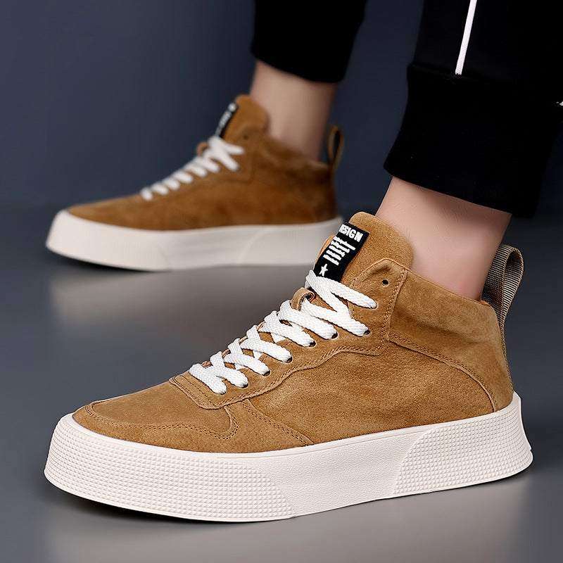 Damen Sneaker High-Top Sportlich Komfortabel Laufschuhe