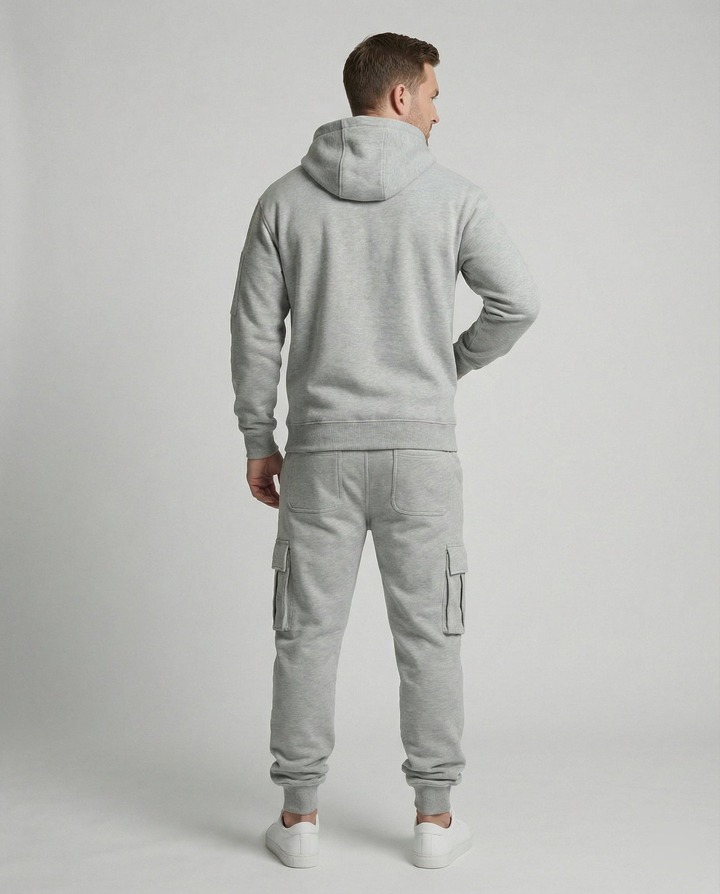 Herren Freizeitanzug Hoodie Jogginghose Sportlich