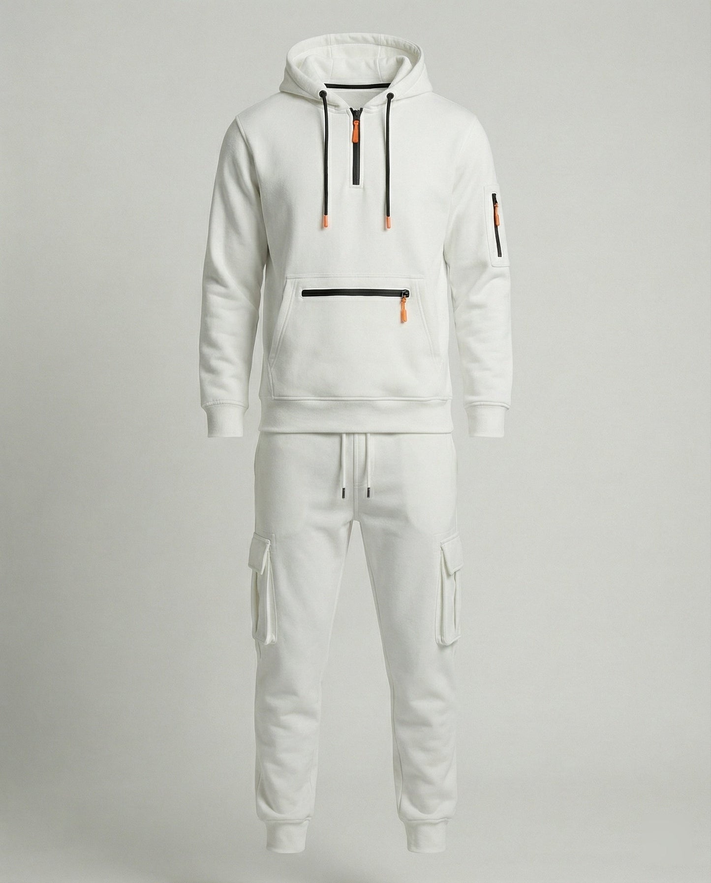 Herren Freizeitanzug Hoodie Jogginghose Sportlich