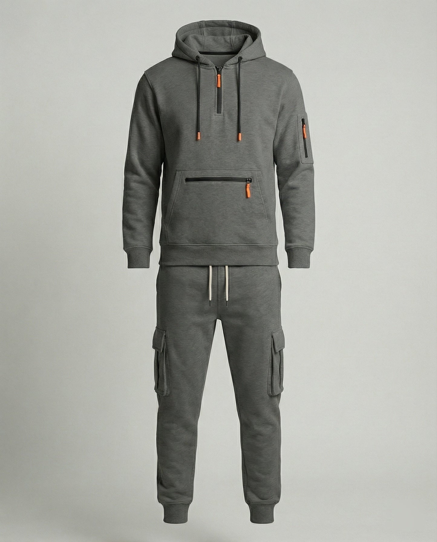 Herren Freizeitanzug Hoodie Jogginghose Sportlich