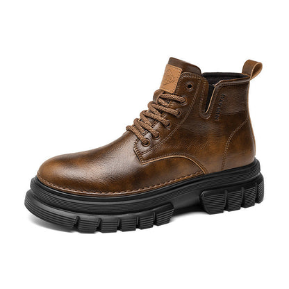 Damen Schnürboots Robust Rutschfest Wasserdicht Winterstiefel