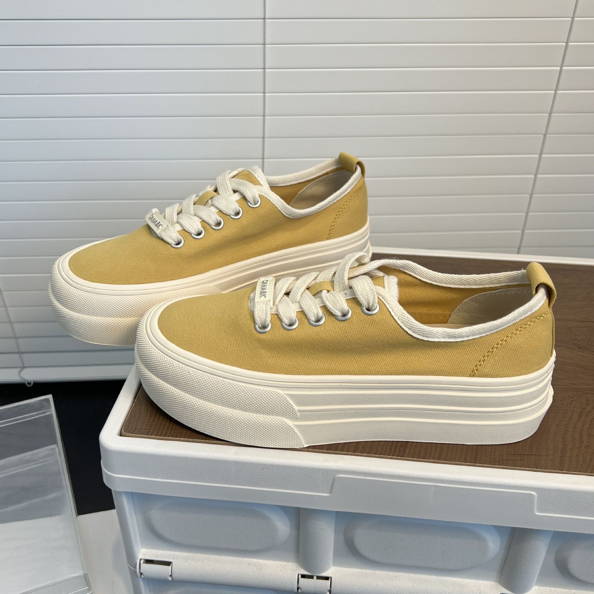 Damen Sneaker Plateau Schuhe Chunky Modisch Strapazierfähig - BerlinGlamour