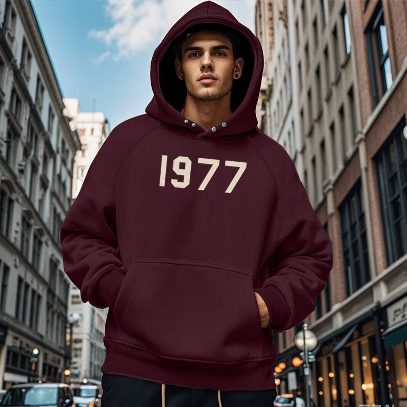 Herren Kapuzenpullover Gemütlich Mit Taschen Modern