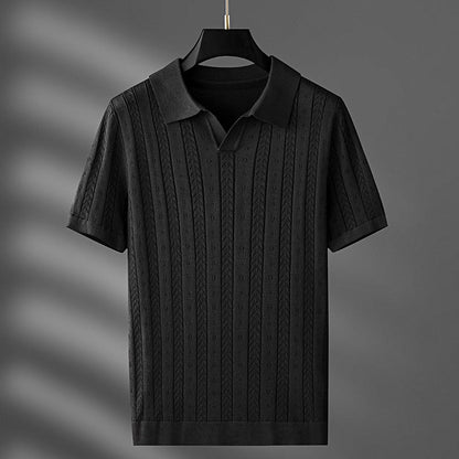 Herren Poloshirt aus Baumwolle Elegant Modern