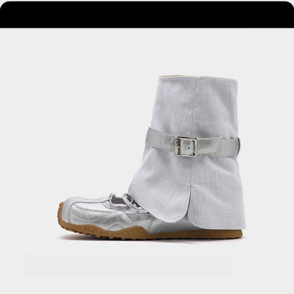 Damen Stiefel Modisch Rutschfest Verstellbar