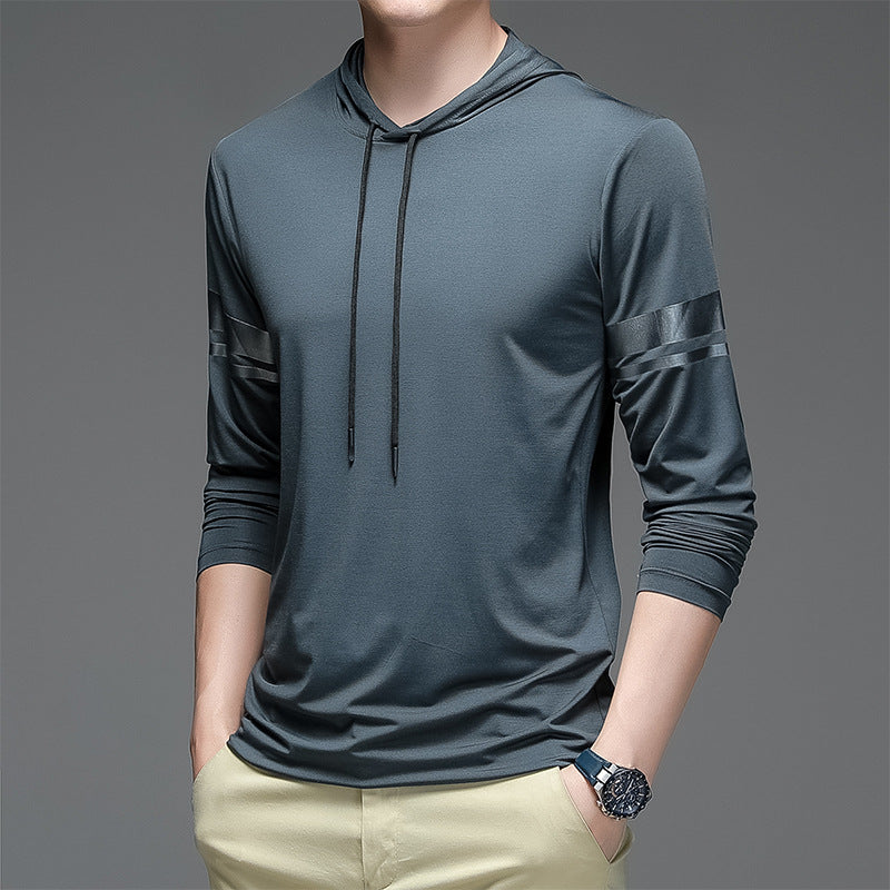 Herren Sport Hoodie atmungsaktiv Funktionsshirt Modern - BerlinGlamour