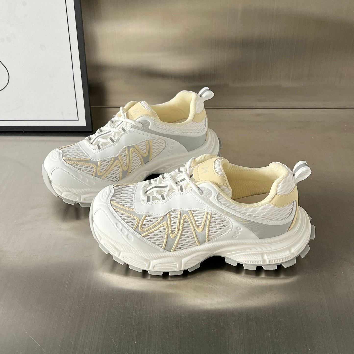 Damen Trail Laufschuhe Sportlich Atmungsaktiv
