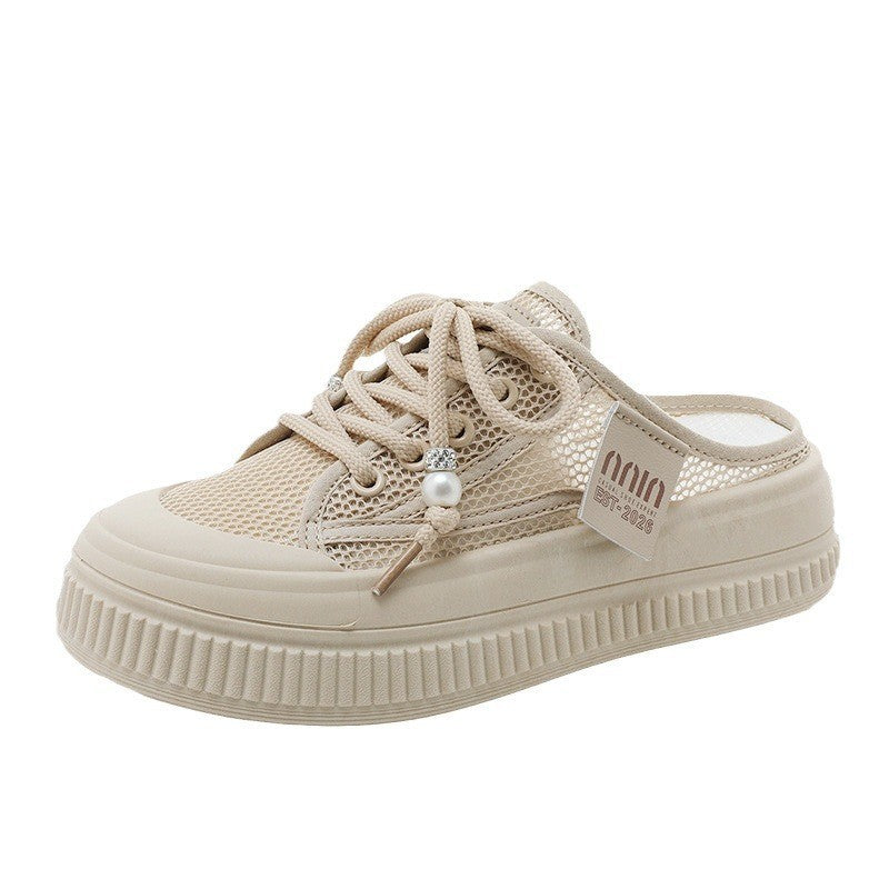 Damen Sneaker Slip-On Atmungsaktiv Mesh Modern - BerlinGlamour