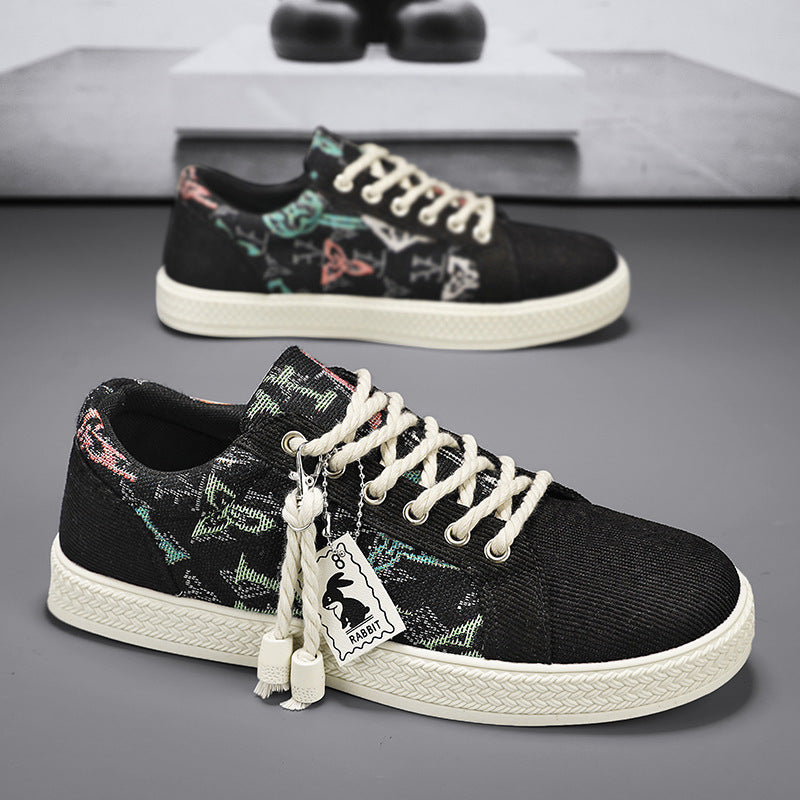 Damen Sneaker Lässig mit Einzigartigem Druck Design Heidi - BerlinGlamour