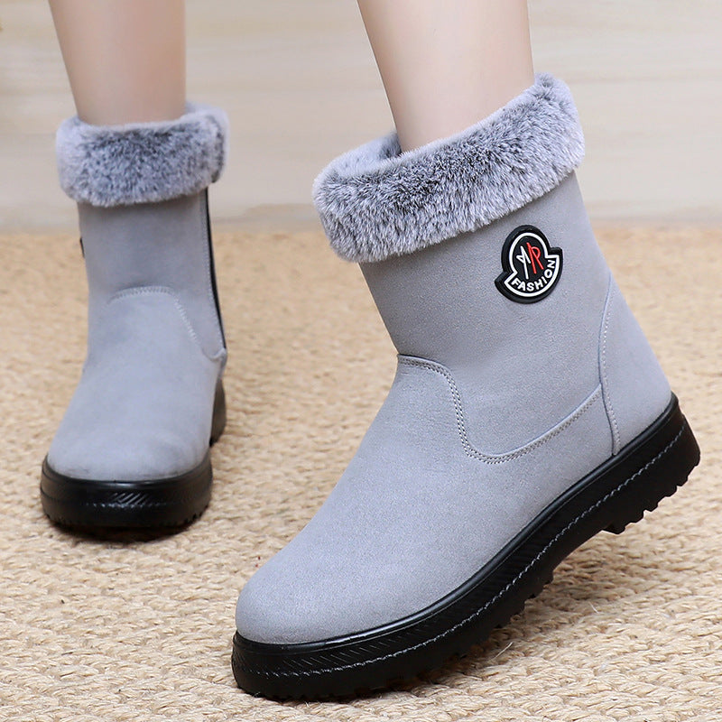 Damen Winterstiefel Warm Weich Innenfutter Rutschfest