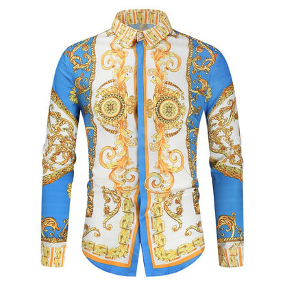 Herren Hemd Barockmuster Luxus Berlin Modern
