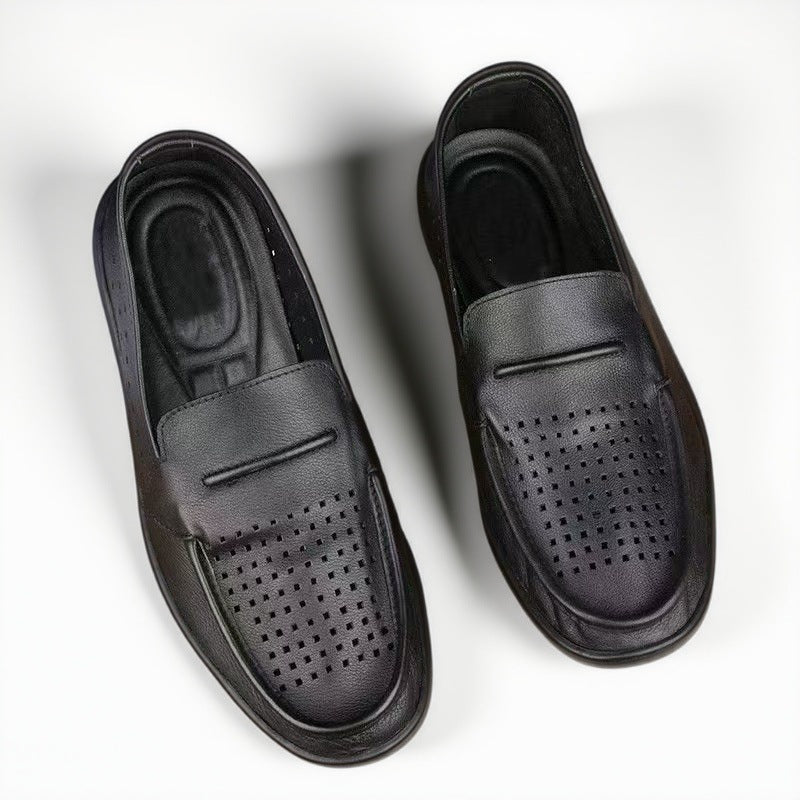 Herren Slipper atmungsaktiv Komfortabel Warm
