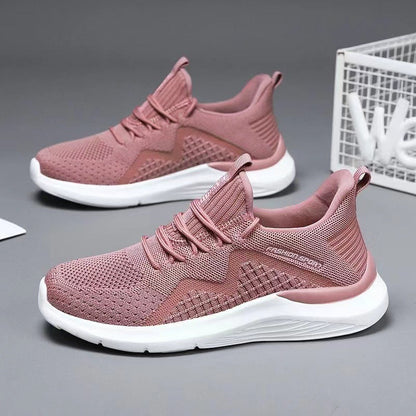 Damen Sneaker Atmungsaktiv Mesh Leicht Laufschuhe - BerlinGlamour