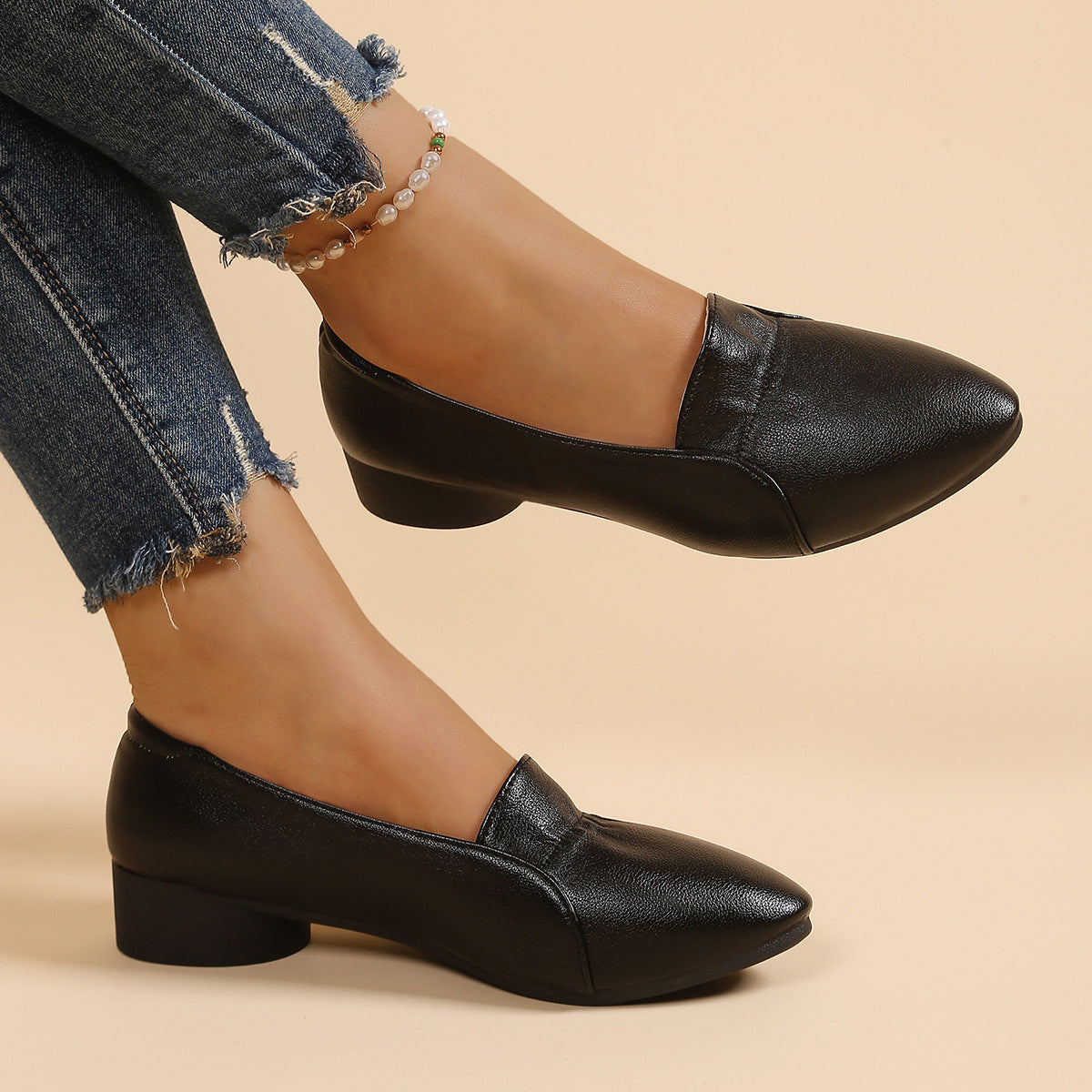 Damen Mokassins Weich Bequem Elegant