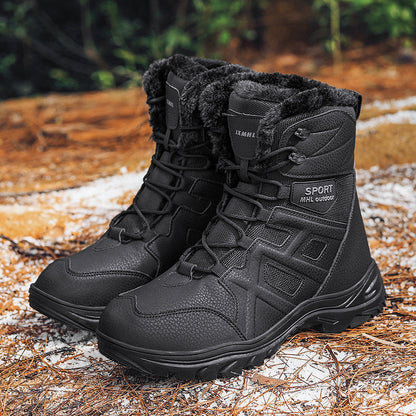 Damen Winterstiefel Isoliert Rutschfest Warme Innensohle