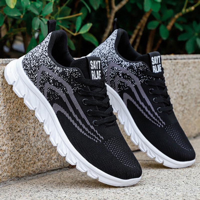 Damen Sneaker Sport Fitness Atmungsaktiv Mesh