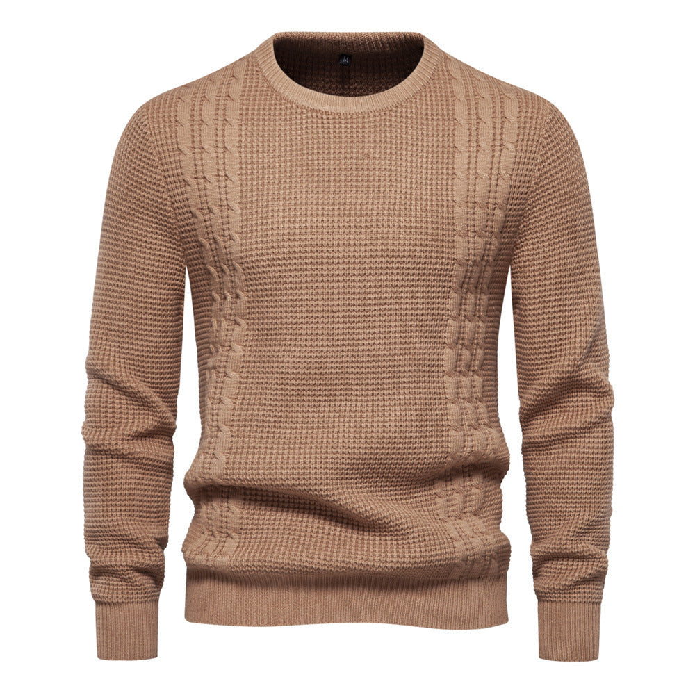 Herren Strickpullover Modern Struktur Design Elegant