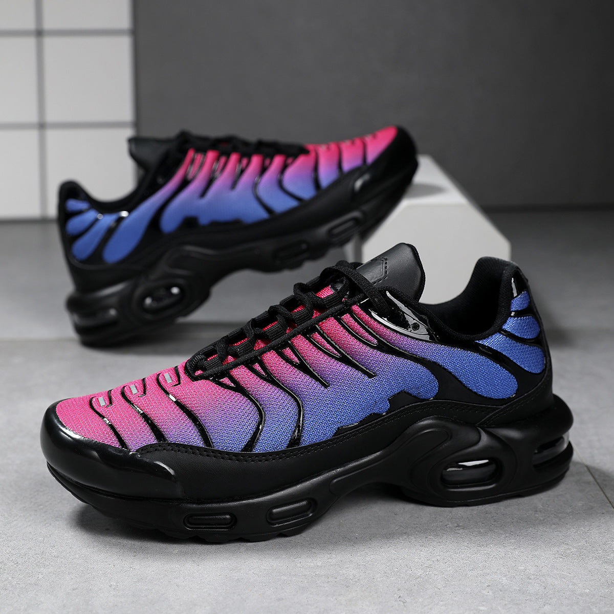 Damen Air Max Sneaker Sportlich Atmungsaktiv Schwarz - BerlinGlamour