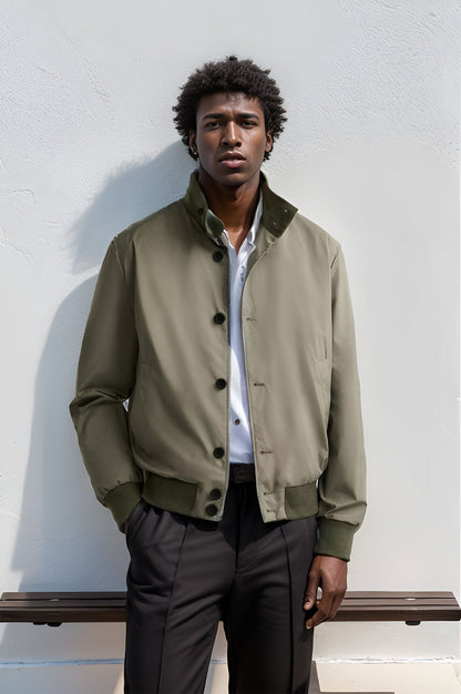 Herren Outdoorjacke Modern mit Taschen Elastisch