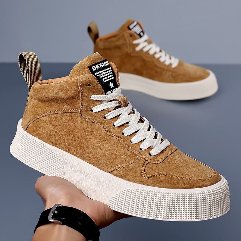 Damen Sneaker High-Top Sportlich Komfortabel Laufschuhe