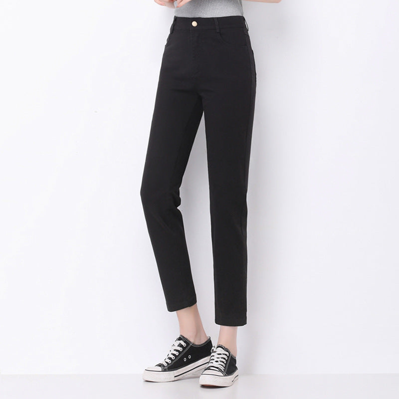 Damen Slim Fit Jeans Modern Bequem Stretch