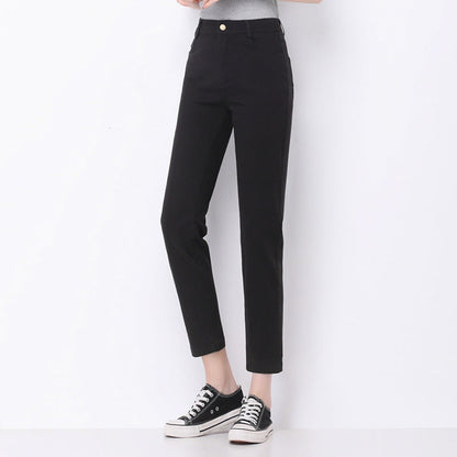 Damen Slim Fit Jeans Modern Bequem Stretch