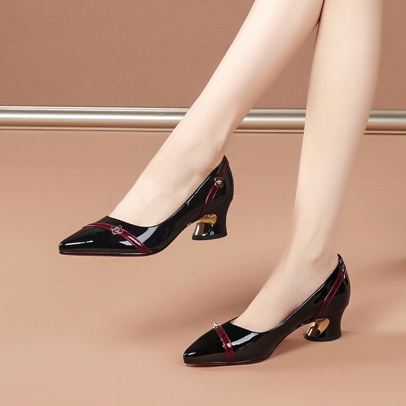 Damen Pumps Hochhackig Elegant mit Schnalle - BerlinGlamour