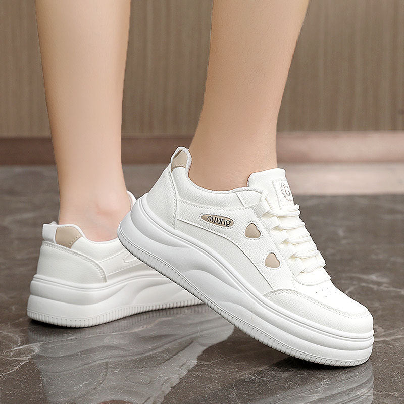 Damen Sneaker atmungsaktiv mit Gummi Sohle