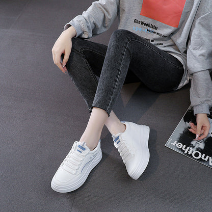 Damen Sneaker Plattform Schuhe Weich und Atmungsaktiv