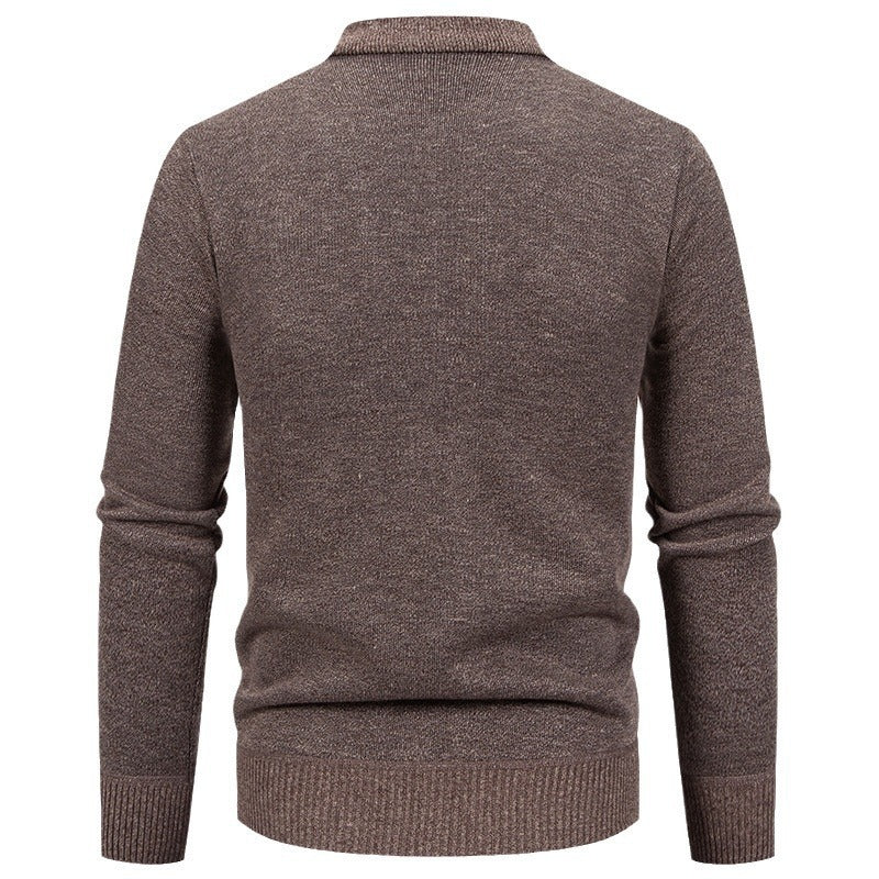 Herren Strickjacke Karo Muster Schick Modern